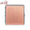 Artikelbild 1 des Artikels “Zigaretten Etui Metall geriffelt Rosé - Für 20 Zigaretten “