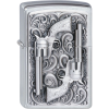 Artikelbild 1 des Artikels “Zippo Feuerzeug Revolver Emblem Messing Silber 2001654 “