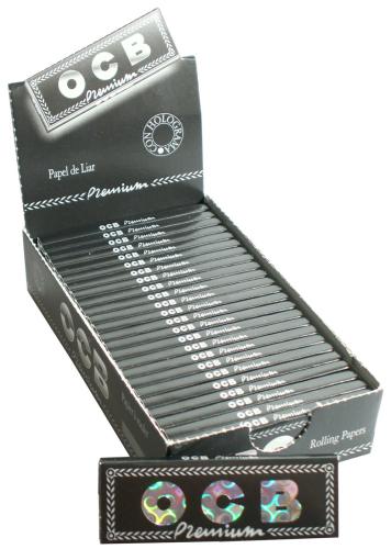 Artikelbild des Artikels “BOX OCB Premium Papers, Zigarettenpapier 1 1/4, 25 Stück “