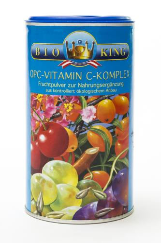 Artikelbild des Artikels “BioKing Bio OPC Vitamin C-Komplex Pulver 250-500g “