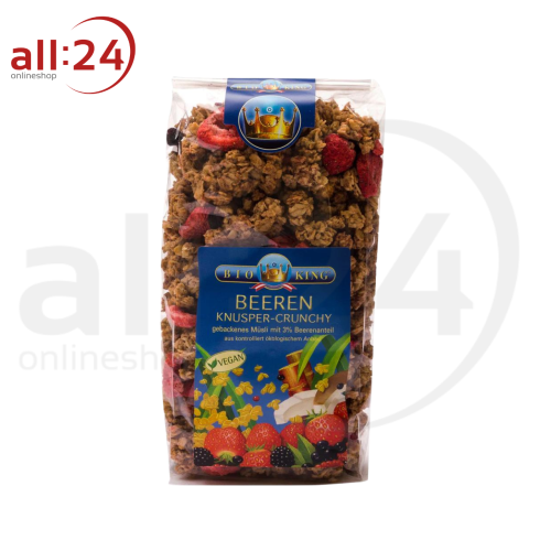 Artikelbild des Artikels “BioKing Bio Crunchy Beeren Müsli, 375g “