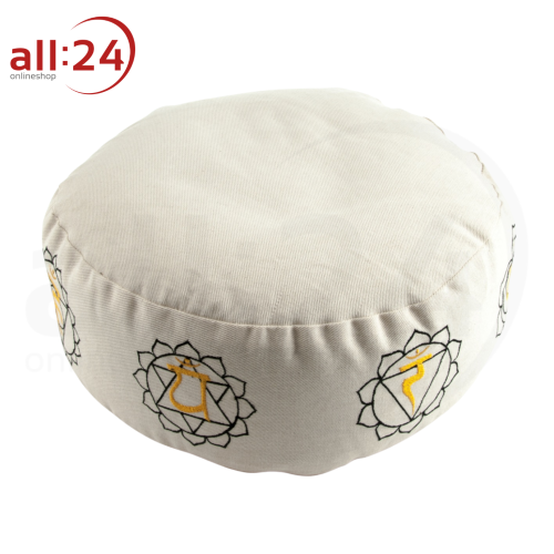 Artikelbild des Artikels “Meditationskissen 7 Chakren Ø 35 cm “