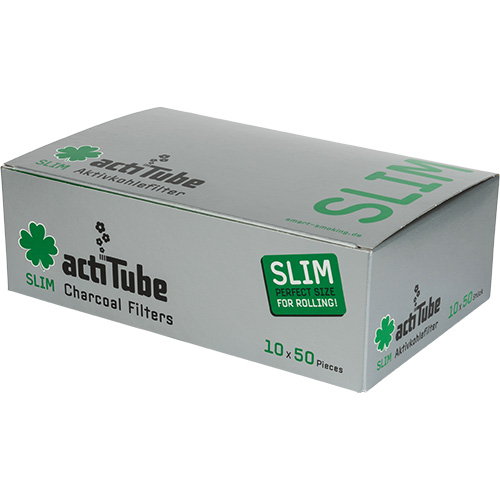 Artikelbild des Artikels “ActiTube Silber Aktivkohlefilter 7mm Karton 10x50 Stück “