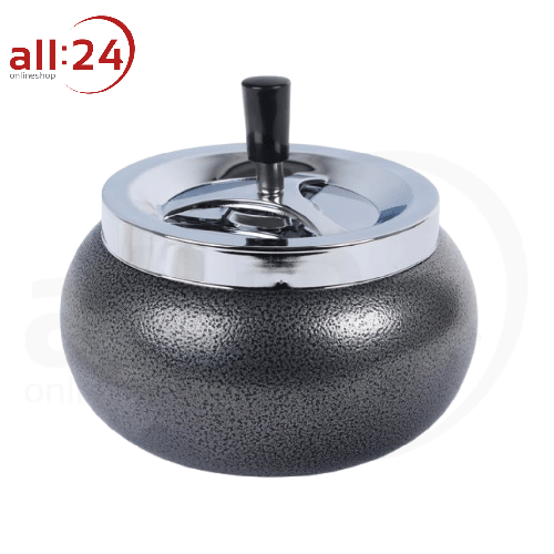 Artikelbild des Artikels “Aschenbecher Drehascher Bauchig Steinlack 17 cm ⌀ “