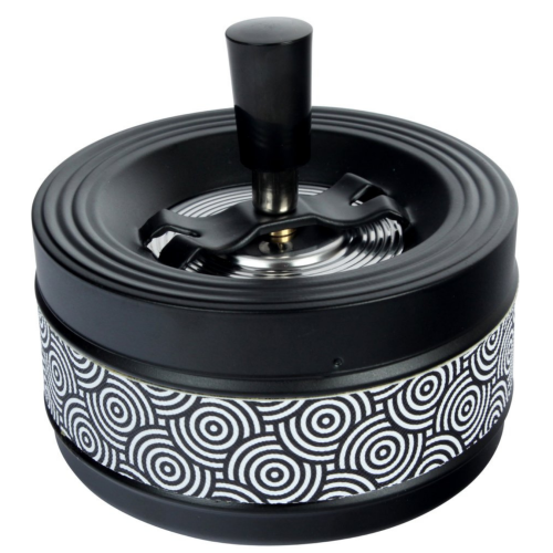 Artikelbild des Artikels “Aschenbecher Drehascher Black and White 12 cm Ø “
