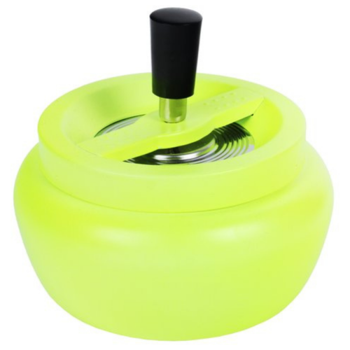 Artikelbild des Artikels “Aschenbecher Drehascher Bauchig Neongelb 13 cm ⌀ “