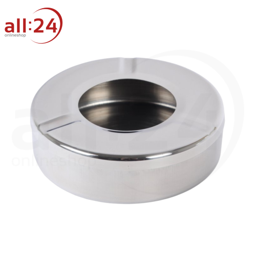 Artikelbild des Artikels “Aschenbecher Edelstahl Chrom 12 cm Ø “