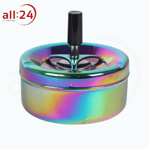 Artikelbild des Artikels “Aschenbecher Drehascher Rainbow Glänzend 11 cm ⌀ “