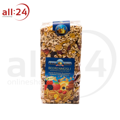 Artikelbild des Artikels “BioKing Bio Beerenmüsli Vegan, 375g “