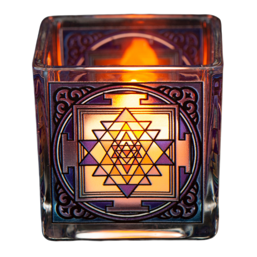 Artikelbild des Artikels “Berk Teelichtglas Shri Yantra “