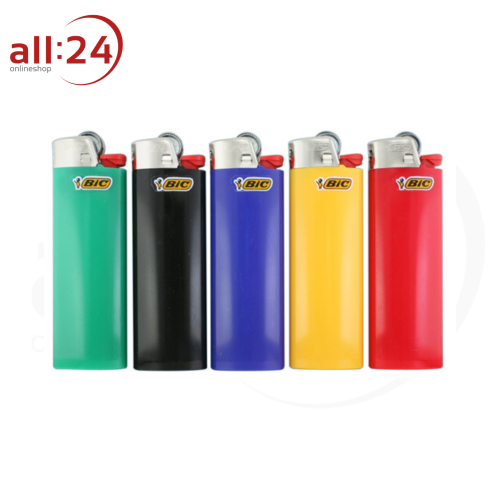 Artikelbild des Artikels “BIC Feuerzeuge, J26, 5 Stück VERSCHIEDENE Farben “
