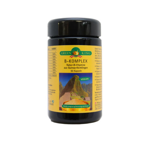 Artikelbild des Artikels “GreenKing Vitamin B-komplex 60 Kapseln Natürlich “