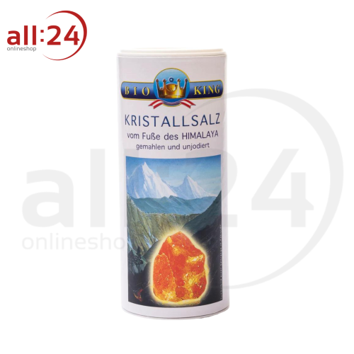 Artikelbild des Artikels “BioKing Kristallsalz aus den Ausläufern des Himalaya Streuer, 250g “