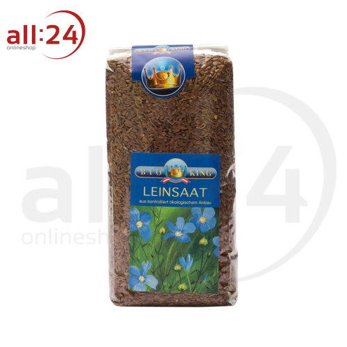 Artikelbild des Artikels “BioKing Bio Leinsaat Braun, 500g “