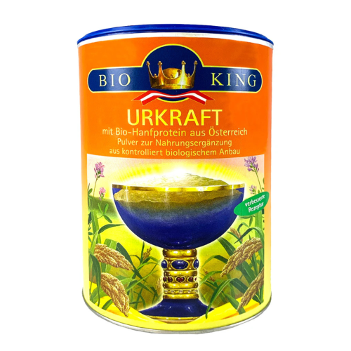 Artikelbild des Artikels “BioKing Urkraft mit Bio-Hanfprotein aus Österreich Pulver, 500g “