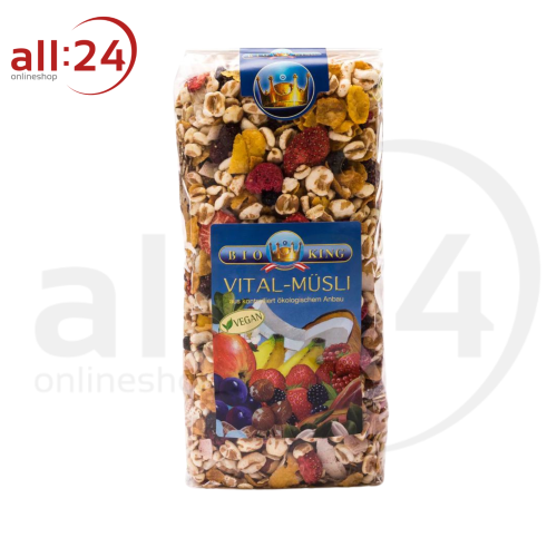 Artikelbild des Artikels “BioKing Bio Vital Müsli Vegan, 375g “