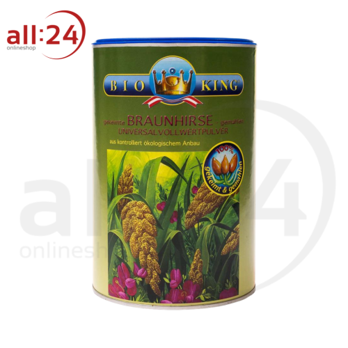 Artikelbild des Artikels “BioKing Bio Braunhirse 100% Gekeimt, Vollwertpulver “