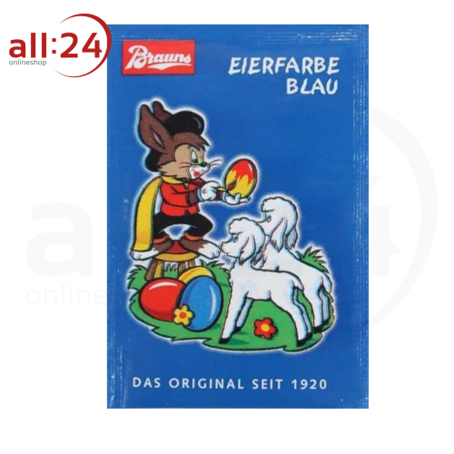 Artikelbild des Artikels “Brauns Blaue Eierfarbe für Ostern “