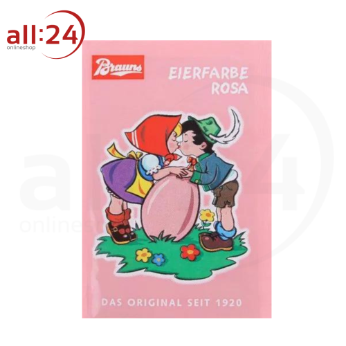 Artikelbild des Artikels “Brauns Rosa Eierfarbe für Ostern “