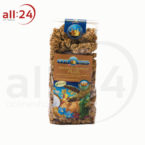Artikelbild des Artikels “BioKing Bio Crunchy Plus Ballaststoffe, 375g “