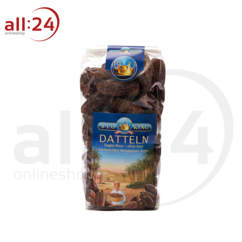 Artikelbild des Artikels “BioKing Bio-Datteln Deglet Nour ohne Kern, 250-500g “