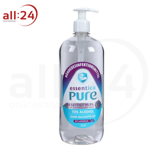 Artikelbild des Artikels “Essentica Desinfektionsmittel Lavendel Pumpspender 1 Liter “