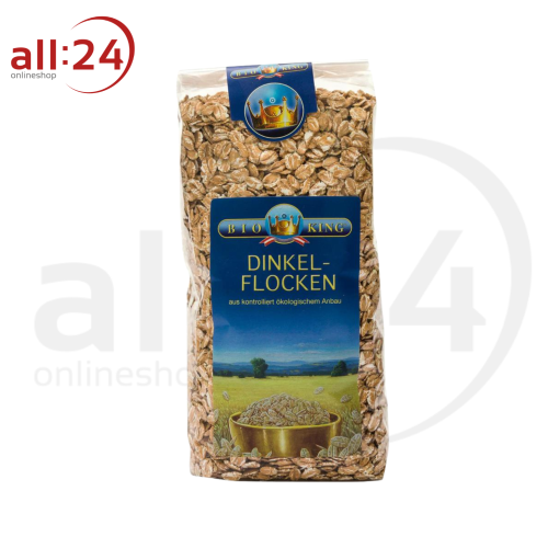 Artikelbild des Artikels “BioKing Bio Dinkelflocken - aus kontrolliert biologischem Anbau, 500g “