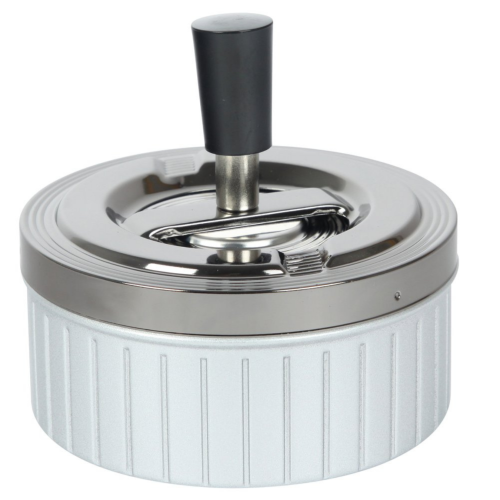 Artikelbild des Artikels “Aschenbecher Drehascher Silver Grau 11 cm Ø “
