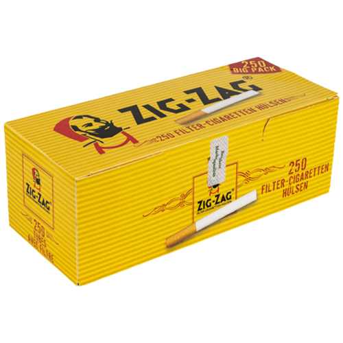 Artikelbild des Artikels “ZIG ZAG Filterhülsen - Packung mit 250 Stück “