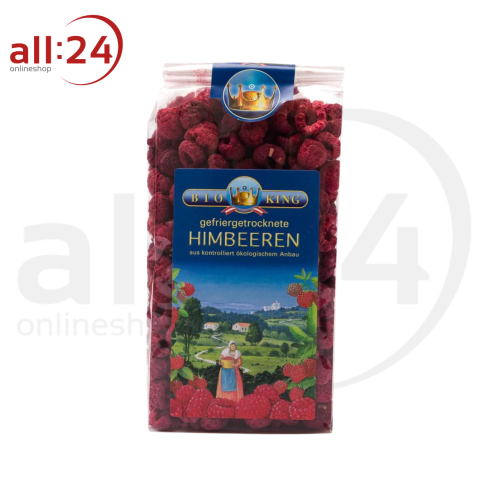 Artikelbild des Artikels “BioKing Bio Himbeeren Gefriergetrocknet, 40g-100g 100 g“