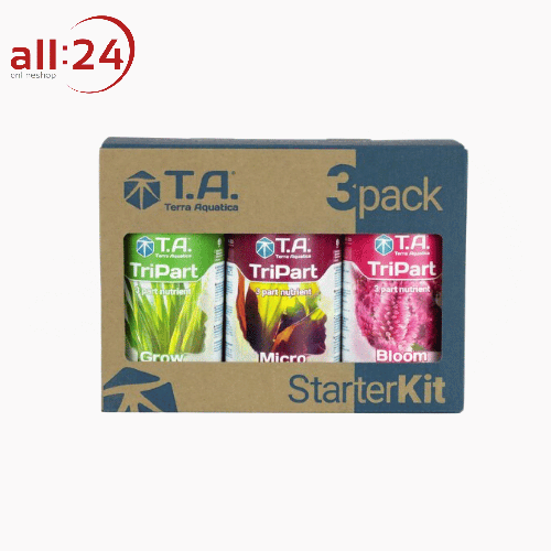 Artikelbild des Artikels “GHE Terra Aquatica Tripart Hartes Wasser 3er Pack Starterkit “