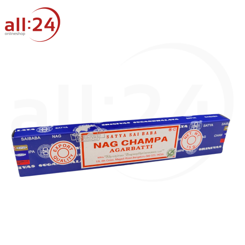 Artikelbild des Artikels “Goloka Nag Champa Räucherstäbchen Blau 15g “