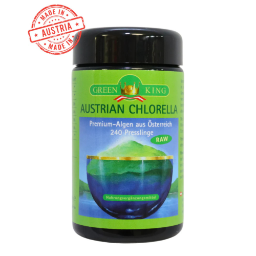 Artikelbild des Artikels “GreenKing Chlorella-Algen aus Österreich 240 Presslinge “