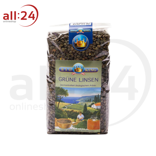 Artikelbild des Artikels “BioKing Bio Linsen - Grün, 500g “
