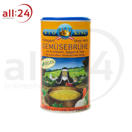 Artikelbild des Artikels “BioKing Bio Gemüsebrühe à la Hildegard von Bingen “