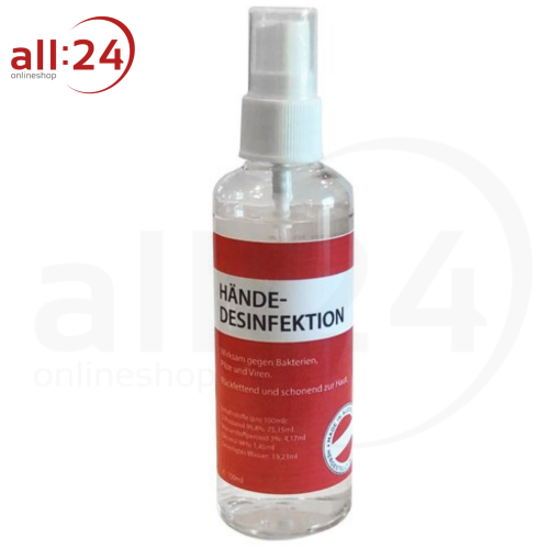Artikelbild des Artikels “Desinfektionspray für die Hände, 100ml “