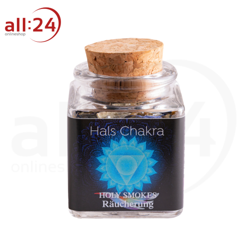 Artikelbild des Artikels “Halschakra Chakra Räuchermischung Holy Smokes “