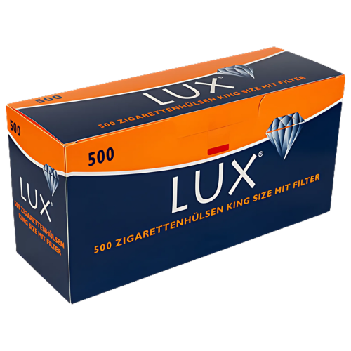 Artikelbild des Artikels “LUX Zigarettenhülsen - 500 Stück pro Packung “