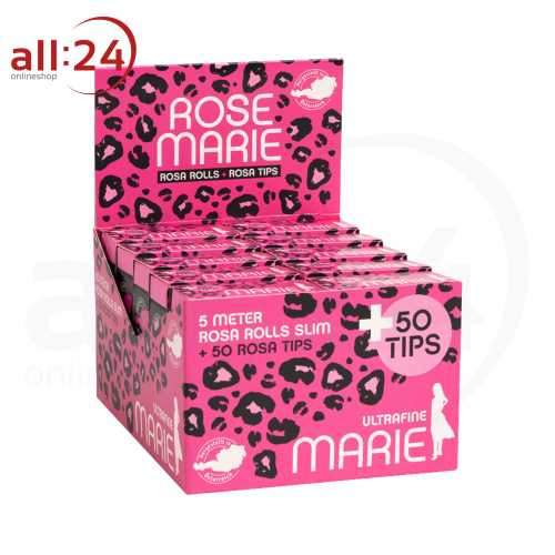 Artikelbild des Artikels “MARIE Rosemarie Paper Rolls Slim + Tips - 20er Pack à 5 Meter “