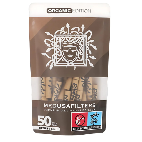 Artikelbild des Artikels “Medusa Aktivkohlefilter Organic Editition 50 Stück “