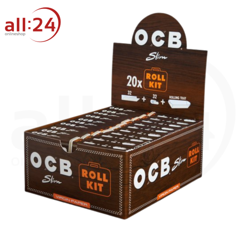 Artikelbild des Artikels “BOX OCB Unbleached Virgin Paper Rollkit “