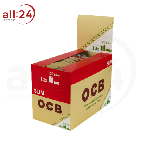 Artikelbild des Artikels “OCB Organic Slim Filter - 10 Beutel à 120 Stück “
