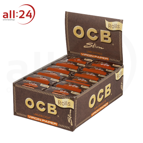 Artikelbild des Artikels “OCB Unbleached Virgin Paper Rolls - 24er Pack “