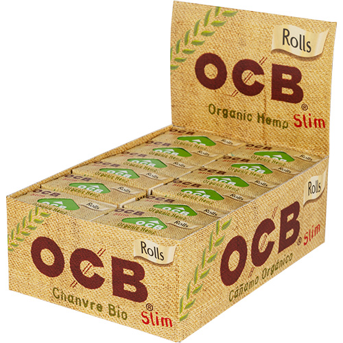 Artikelbild des Artikels “BOX OCB Organic Hemp Rolls Zigarettenpapier aus Hanf - 24 Stück “
