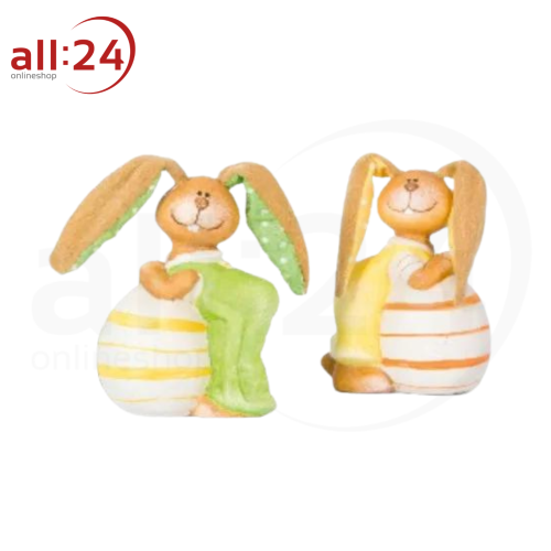 Artikelbild des Artikels “Deko Comic Hase 2 Stück Ostern “
