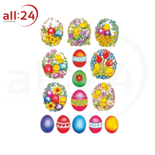 Artikelbild des Artikels “Herma Ostersticker Bunt 3 Blätter “