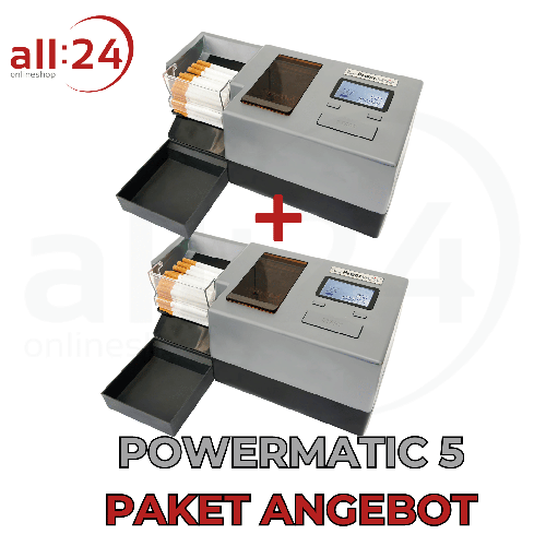 Artikelbild des Artikels “MEGA AKTION! 2x Powermatic 5 - Stopfmaschine Silber “