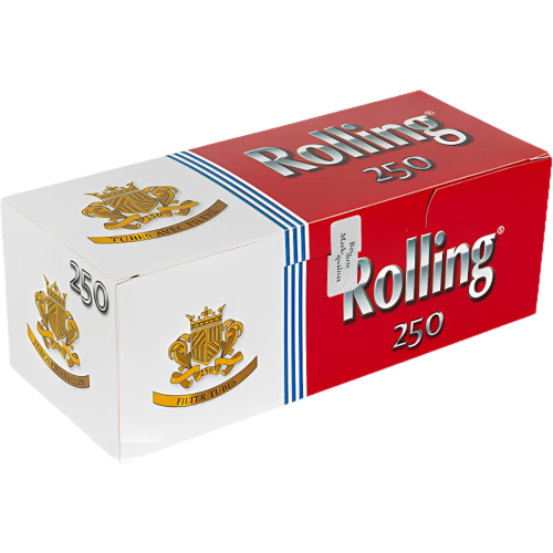 Artikelbild des Artikels “ROLLING Filterhülsen - 10.000 Stück in 40 praktischen Packungen à 250 Stück “