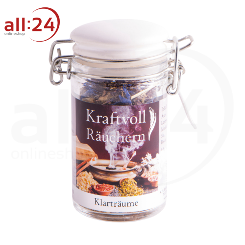 Artikelbild des Artikels “Räuchermischung Klarträume Kraftvoll Räuchern “