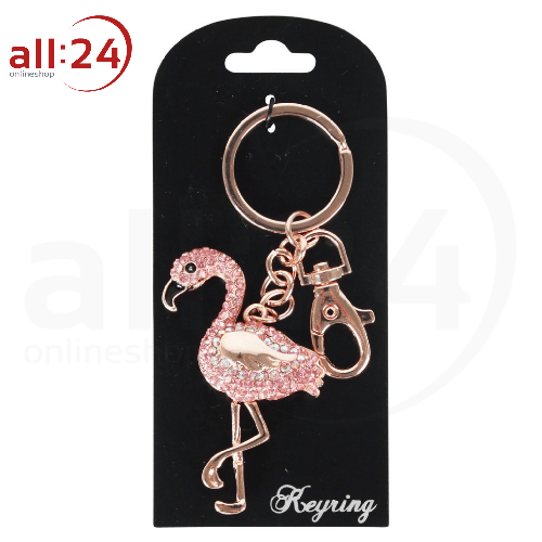Artikelbild des Artikels “Schlüsselanhänger Flamingo Strass “